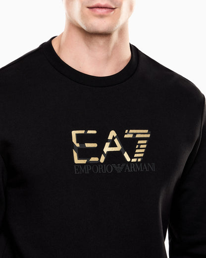Premium Label cotton crew-neck sweatshirt