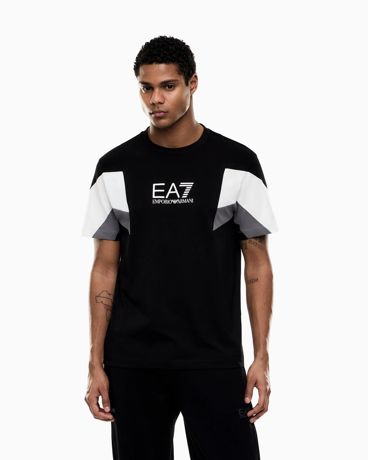 Summer Block cotton jersey crew-neck T-shirt