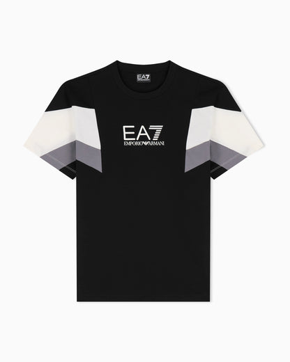 Summer Block cotton jersey crew-neck T-shirt