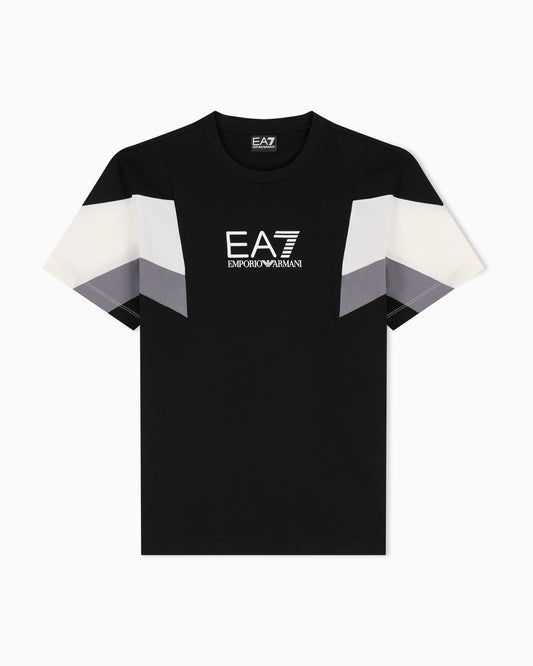 Summer Block cotton jersey crew-neck T-shirt