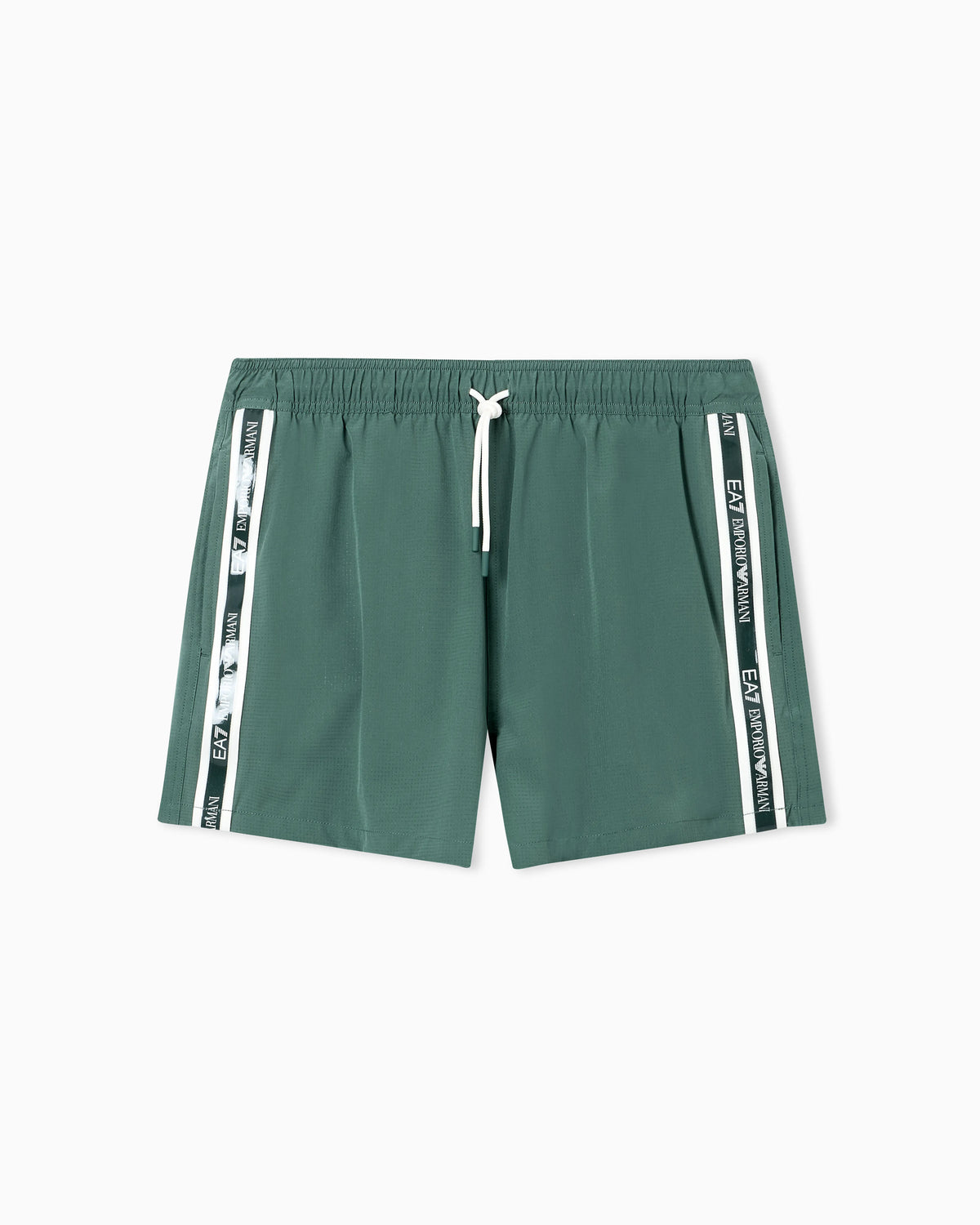 Logo Series swim trunks with logo tape