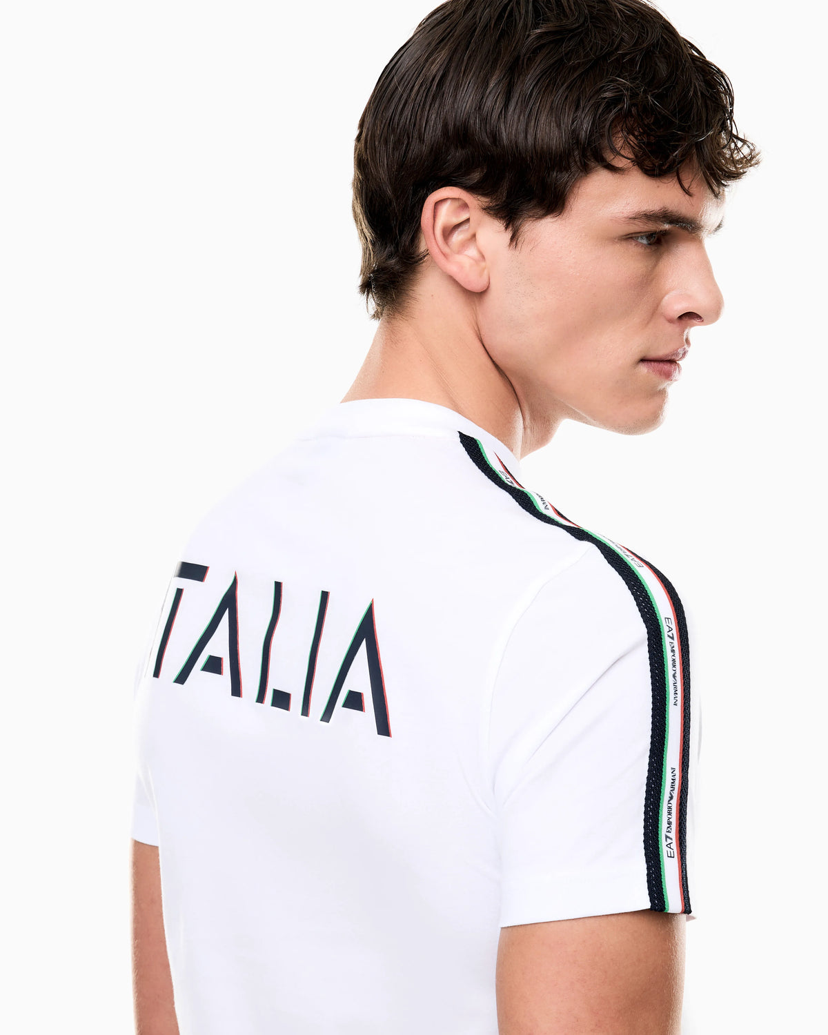 Italian Spirit cotton-jersey crew-neck T-shirt
