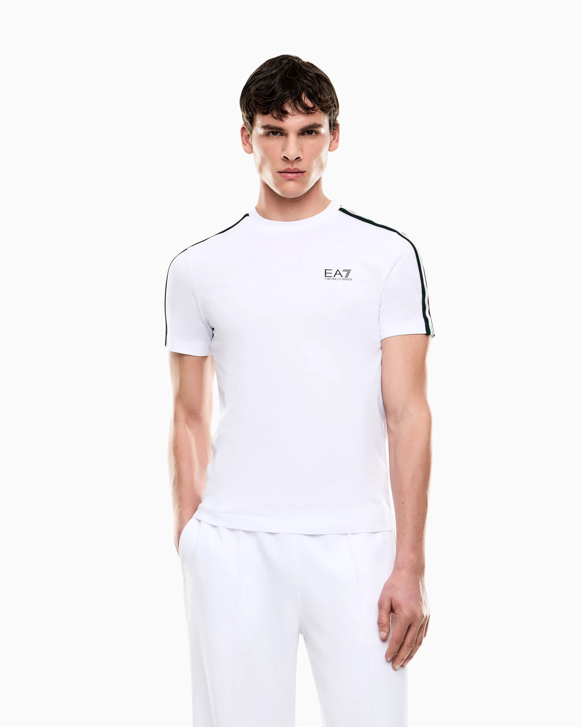 Italian Spirit cotton-jersey crew-neck T-shirt