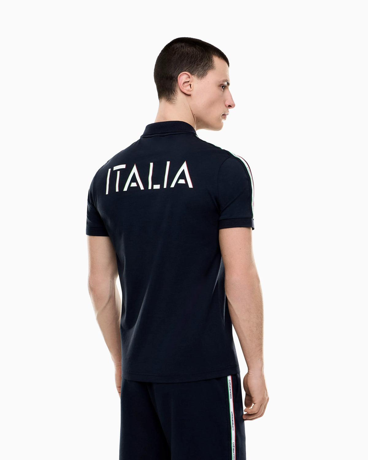 Italian Spirit cotton-jersey polo shirt