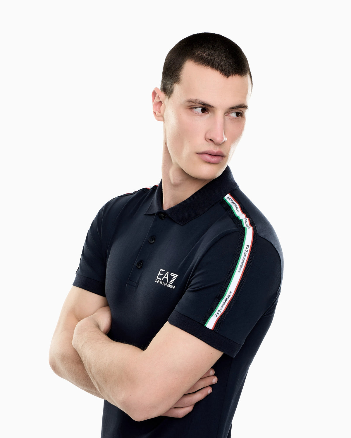 Italian Spirit cotton-jersey polo shirt