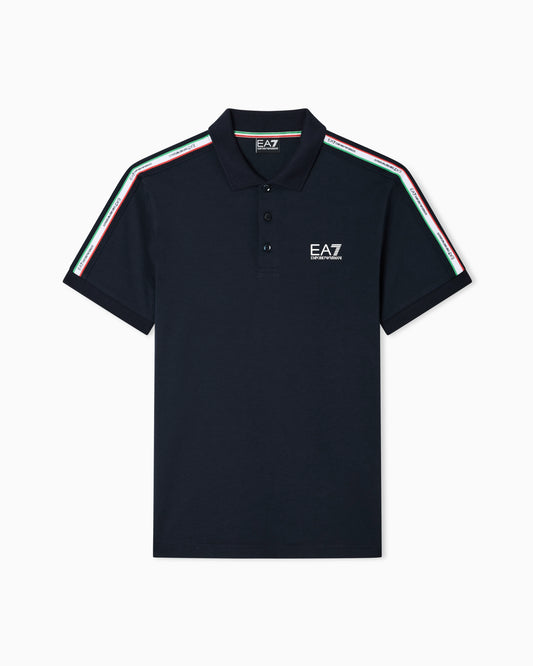 Italian Spirit cotton-jersey polo shirt