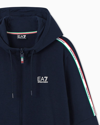 Italian Spirit jersey hooded sweatshirt