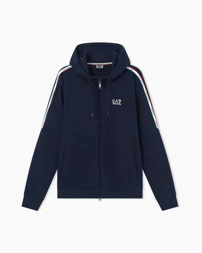 Italian Spirit jersey hooded sweatshirt