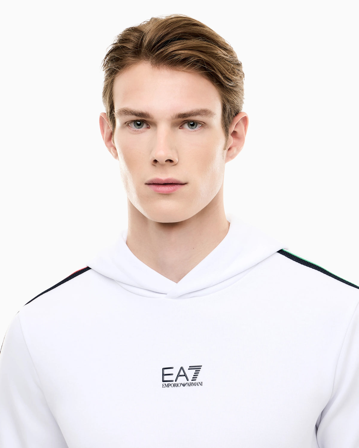 Italian Spirit cotton-blend hooded sweatshirt