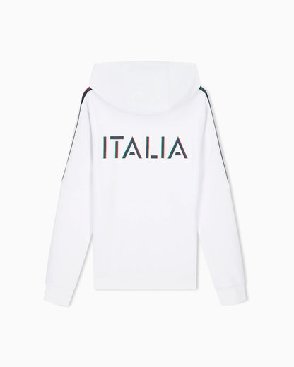 Italian Spirit cotton-blend hooded sweatshirt