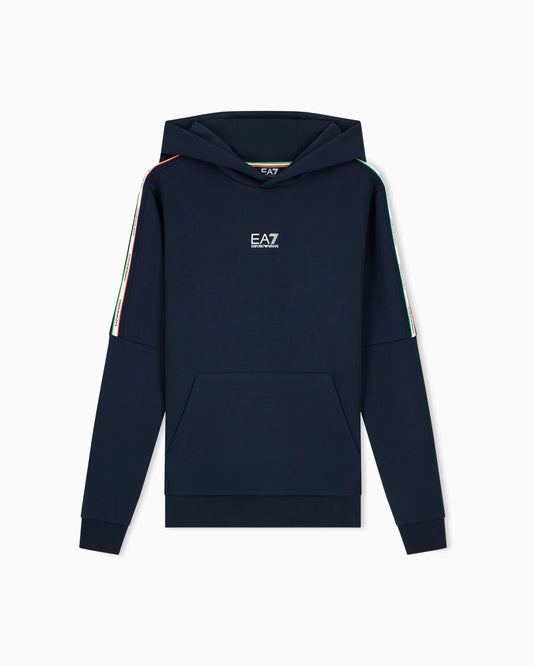 Italian Spirit cotton-blend hooded sweatshirt