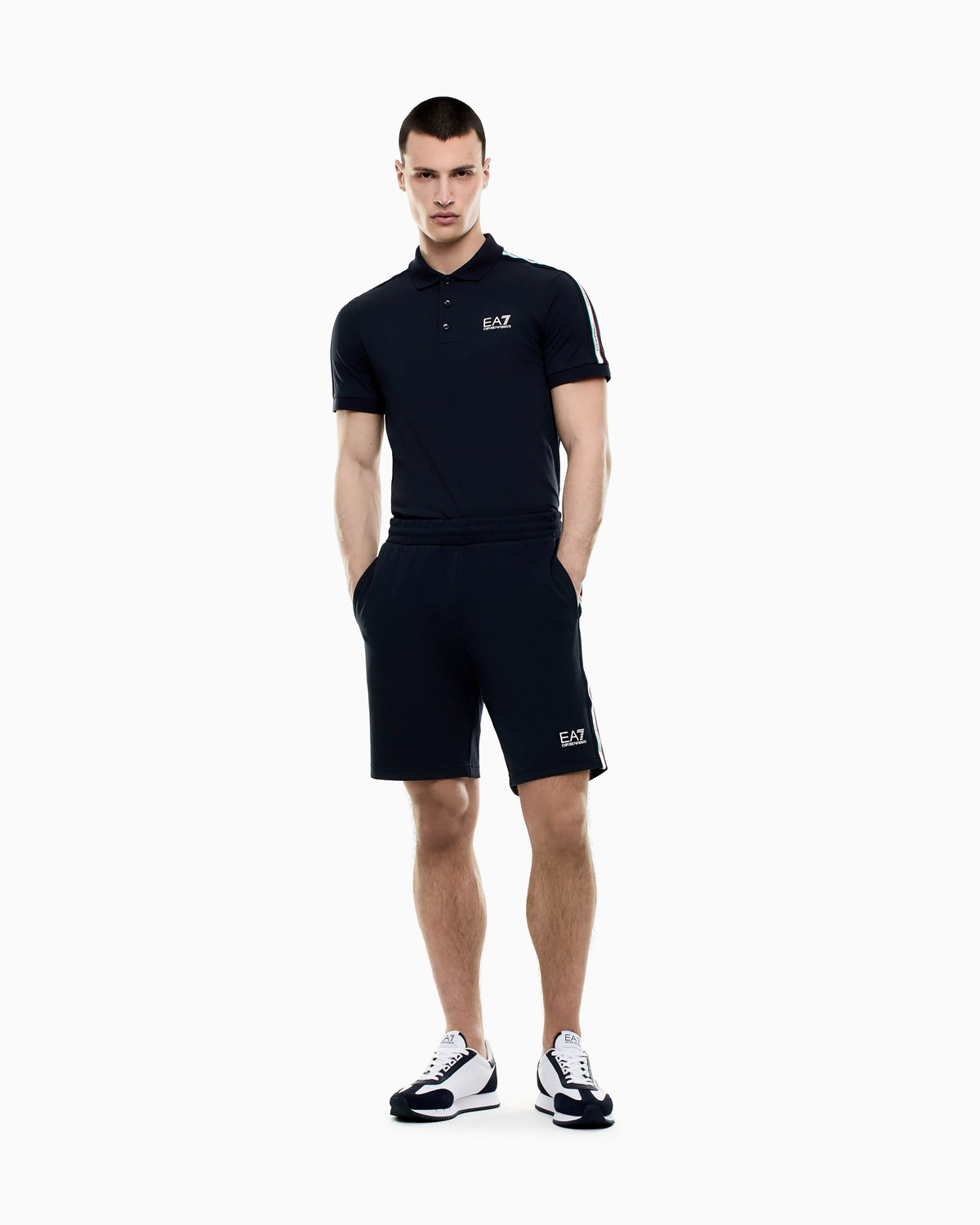 Italian Spirit cotton-blend Bermuda shorts