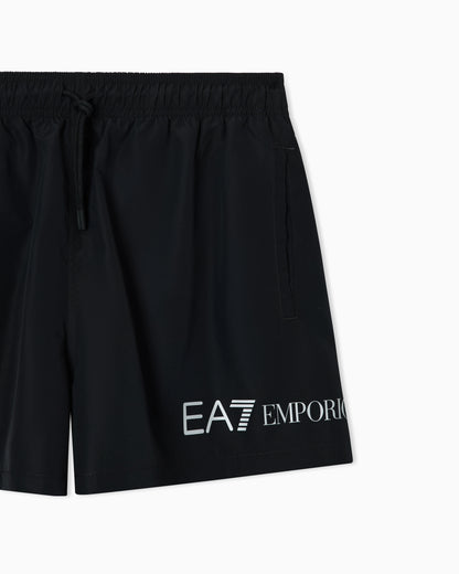 swim trunks with logo