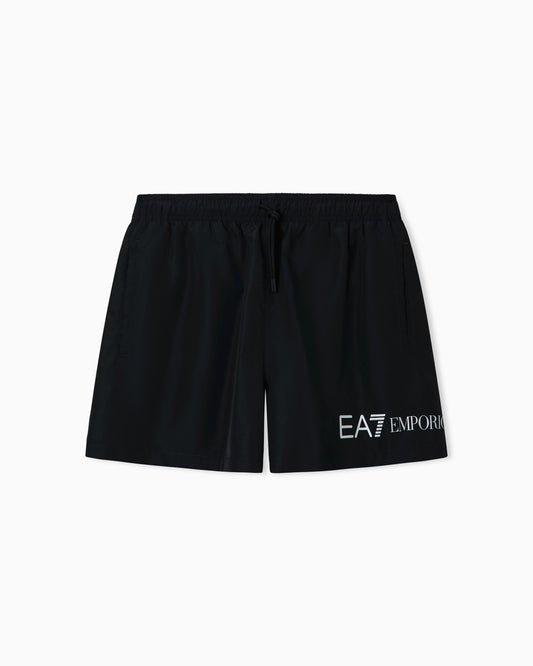 swim trunks with logo