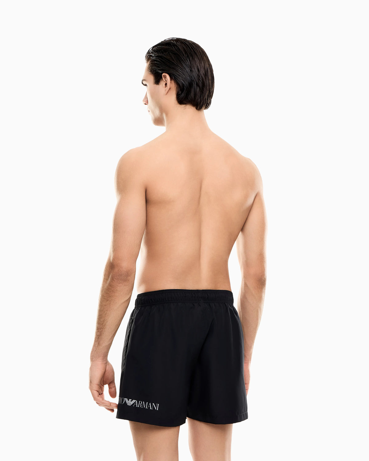 swim trunks with logo