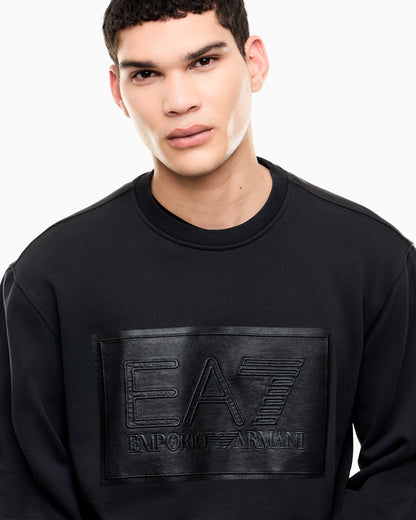 Sweatshirt oversized in cotton jersey