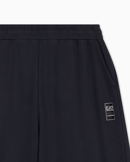 Trousers Black & White oversized cotton jersey