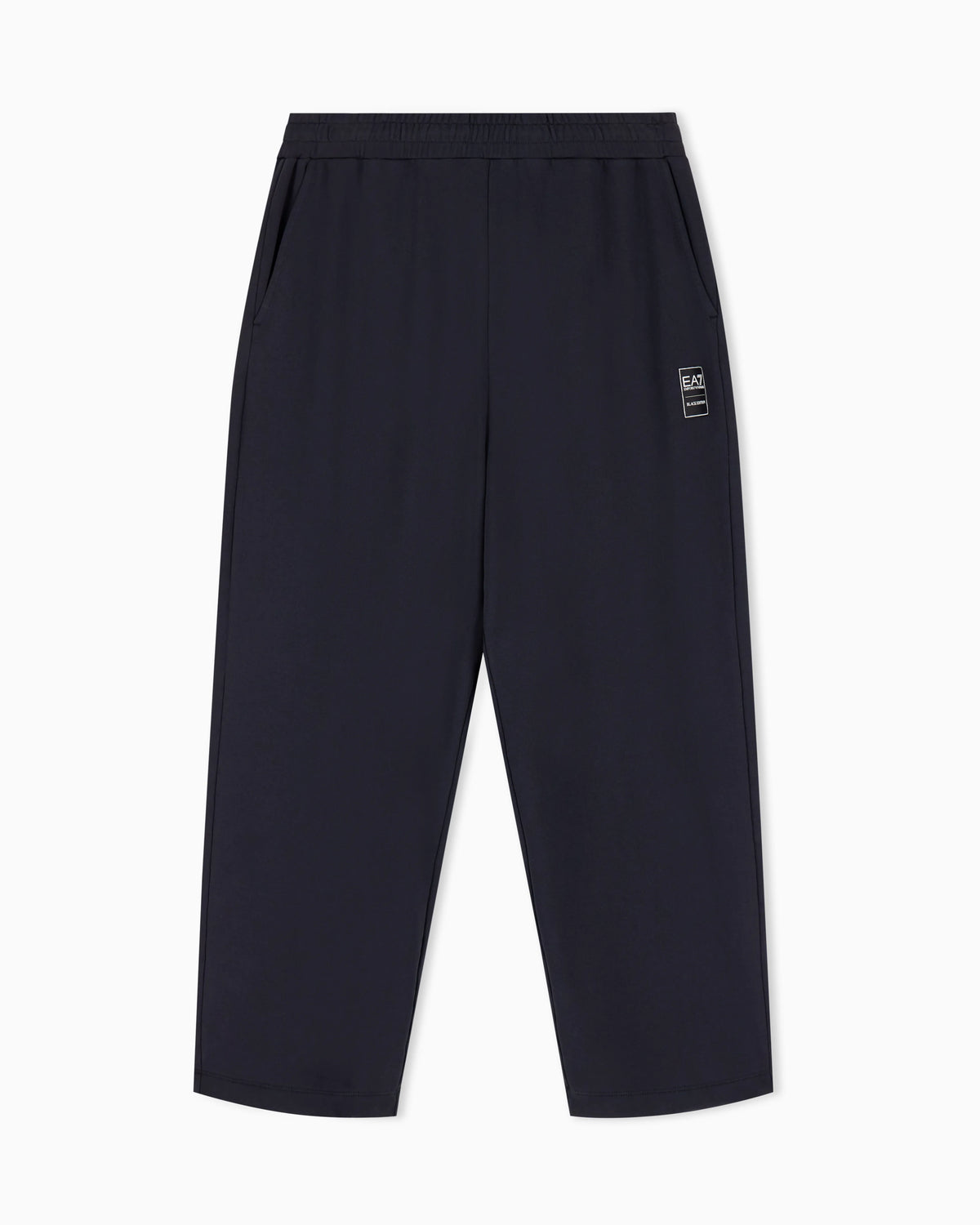 Trousers Black & White oversized cotton jersey