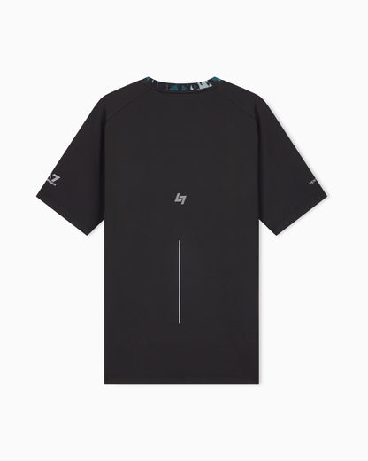 Slim fit jersey t-shirt Ventus 7 with allover graphic