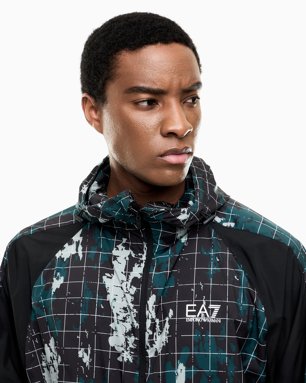 Regular fit hooded tracksuit Ventus7 in technical fabric