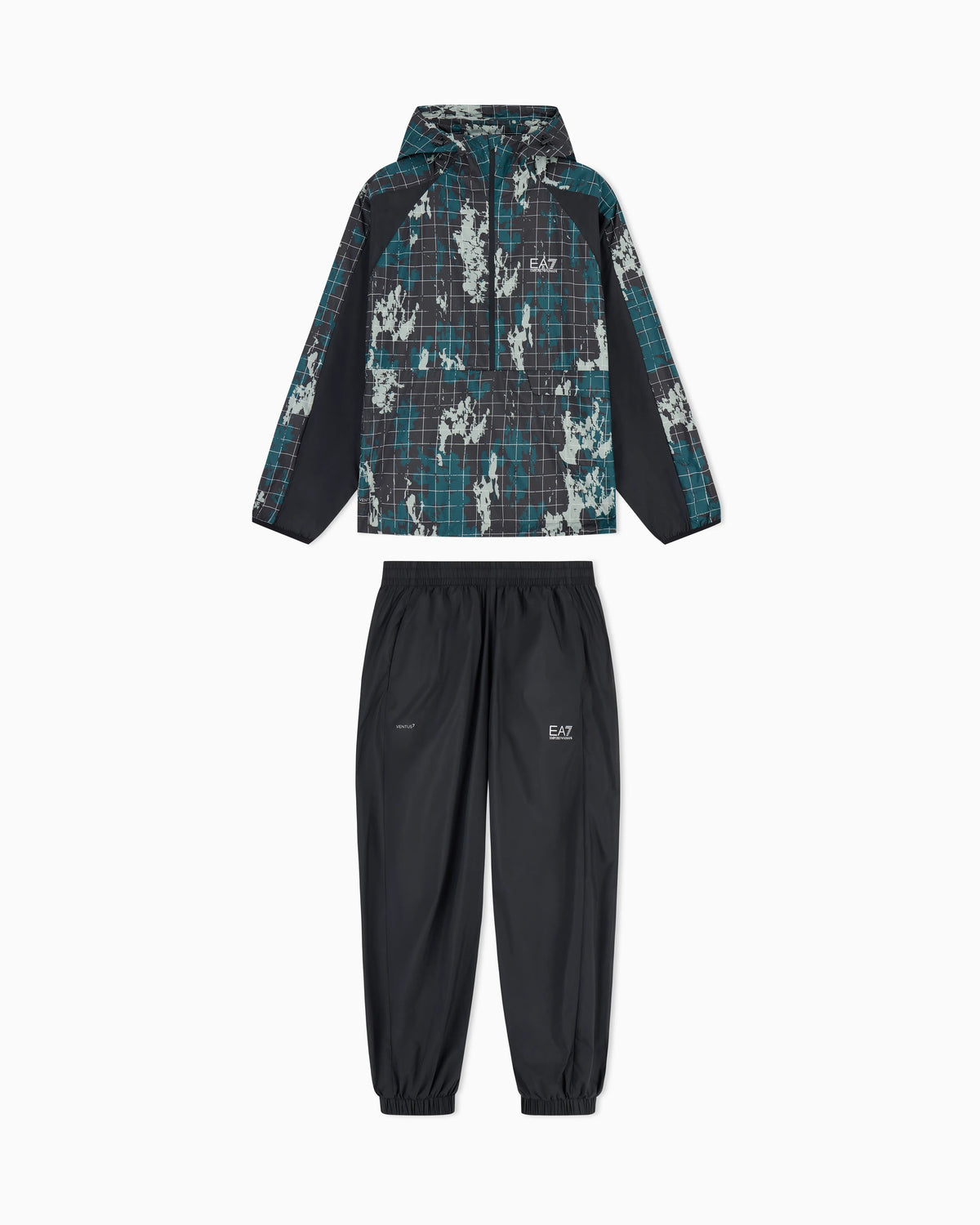Regular fit hooded tracksuit Ventus7 in technical fabric