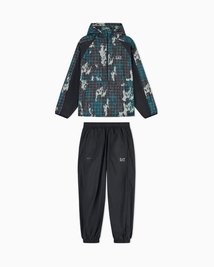Regular fit hooded tracksuit Ventus7 in technical fabric