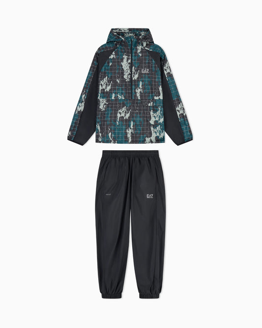 Regular fit hooded tracksuit Ventus7 in technical fabric