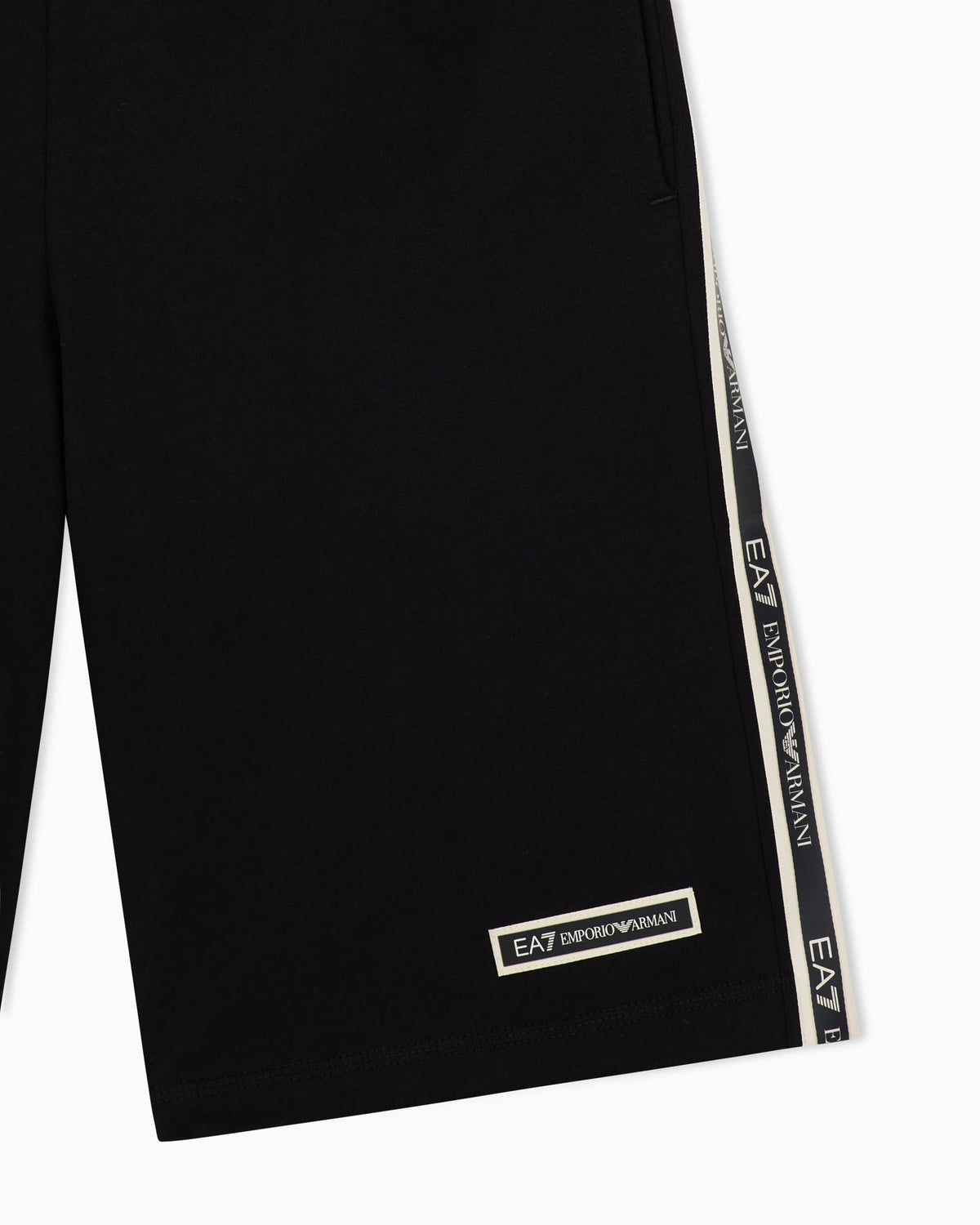 Bermuda Logo Series slim fit in cotton jersey