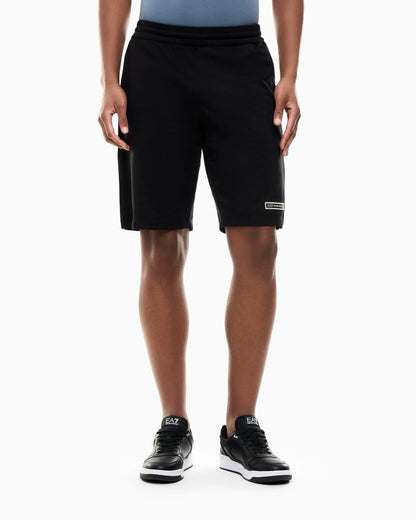 Bermuda Logo Series slim fit in cotton jersey