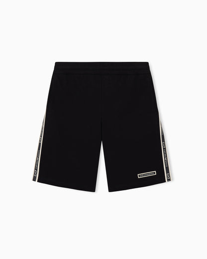 Bermuda Logo Series slim fit in cotton jersey