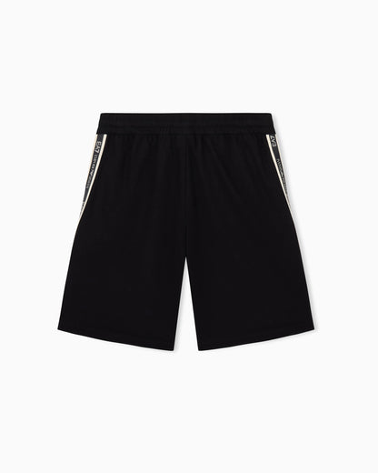 Bermuda Logo Series slim fit in cotton jersey