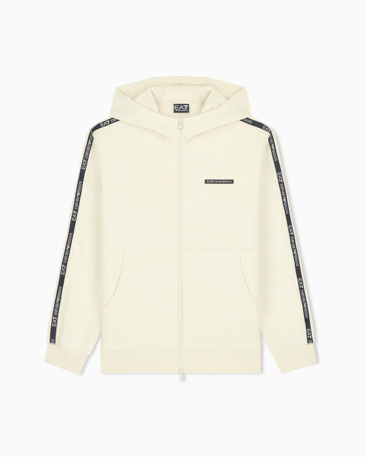 Hoodie Logo Series regular fit in cotton with tape