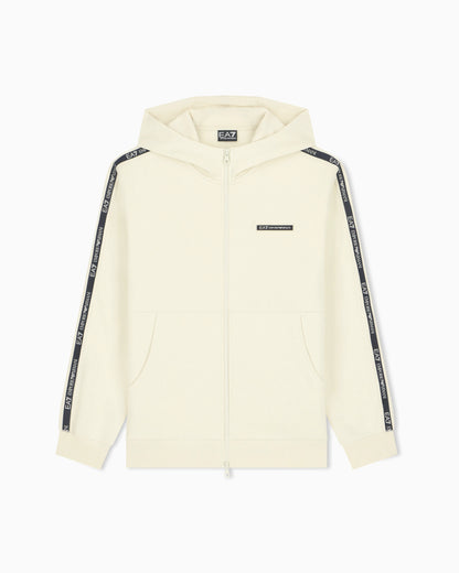 Hoodie Logo Series regular fit in cotton with tape