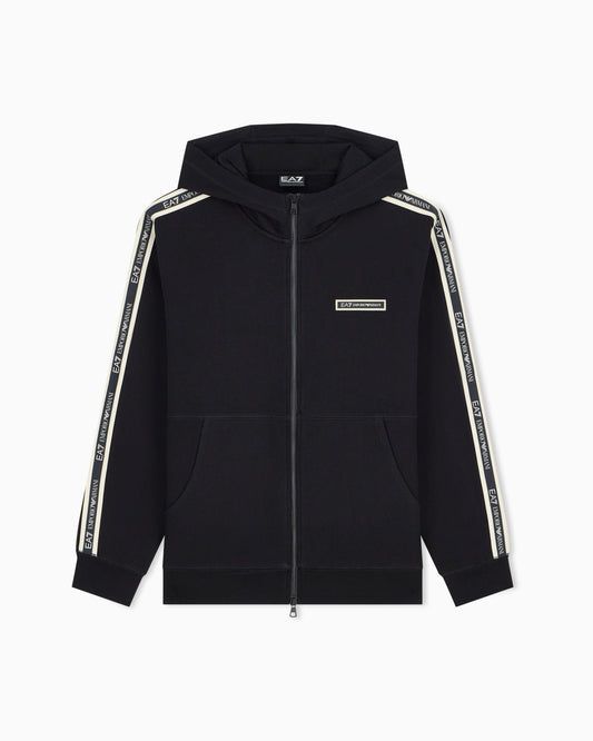 Hoodie Logo Series regular fit in cotton with tape