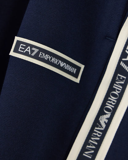 Slim fit pants Logo Series in cotton jersey with tape