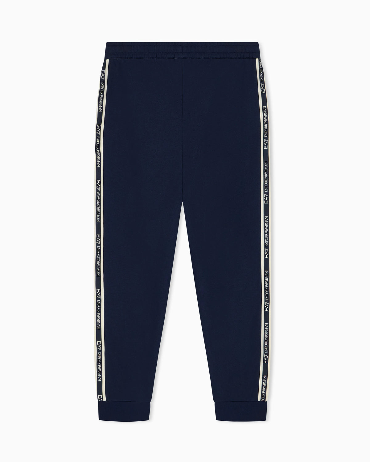 Slim fit pants Logo Series in cotton jersey with tape