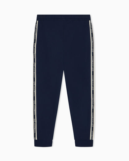 Slim fit pants Logo Series in cotton jersey with tape