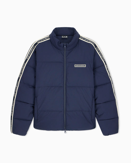 Padded Logo Series jacket in technical fabric