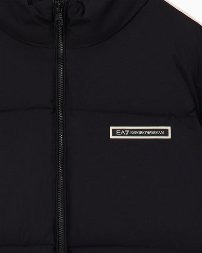 Padded Logo Series jacket in technical fabric