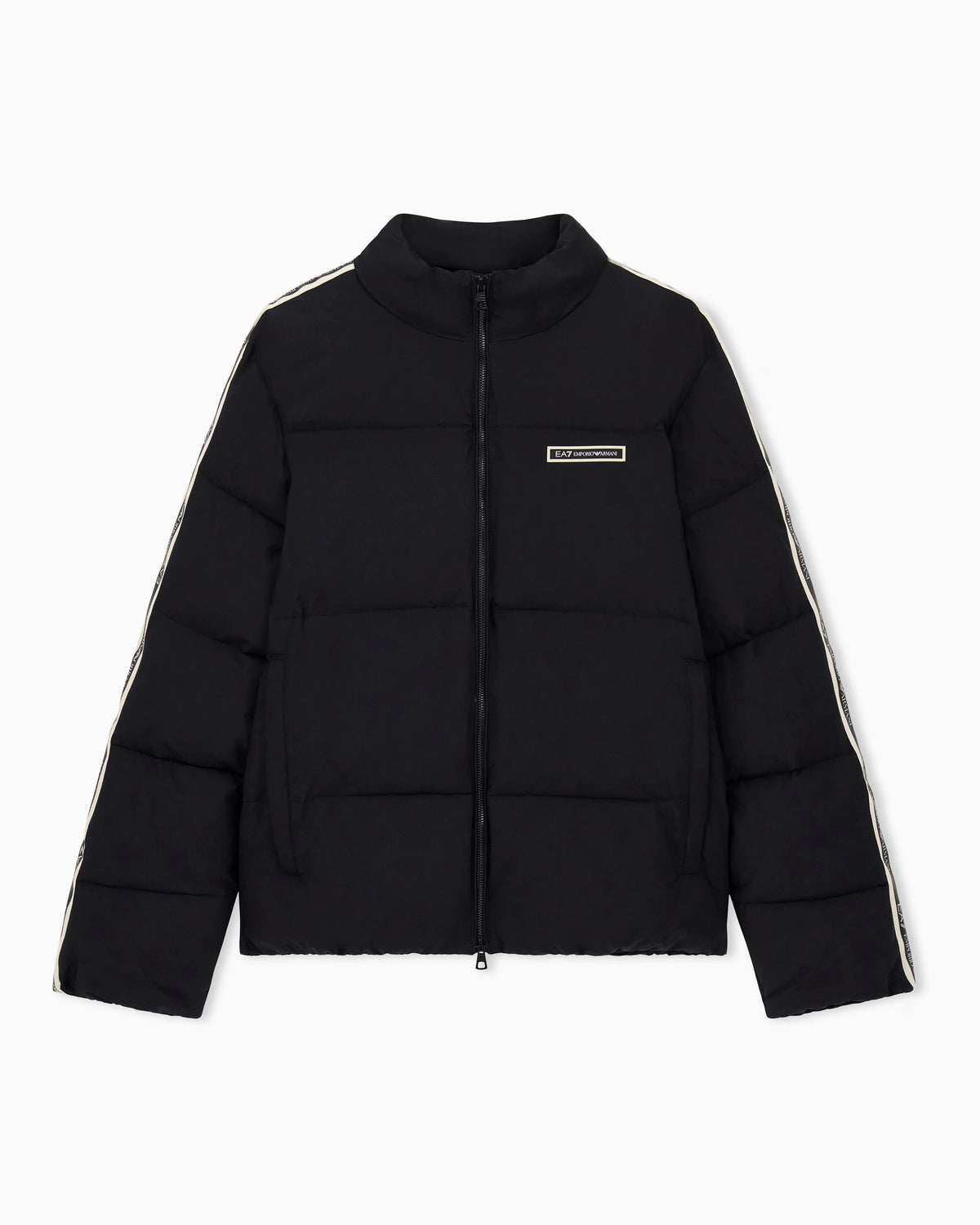 Padded Logo Series jacket in technical fabric