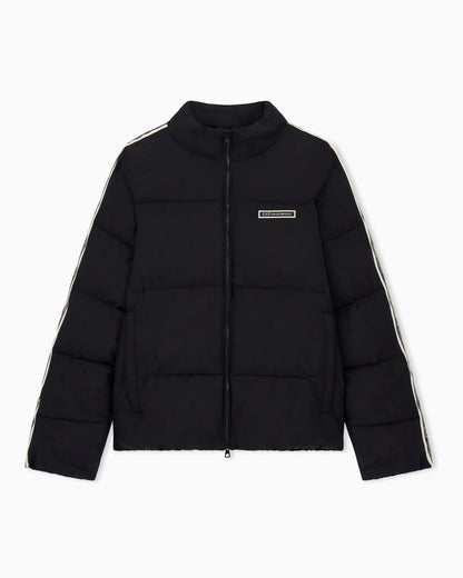 Padded Logo Series jacket in technical fabric