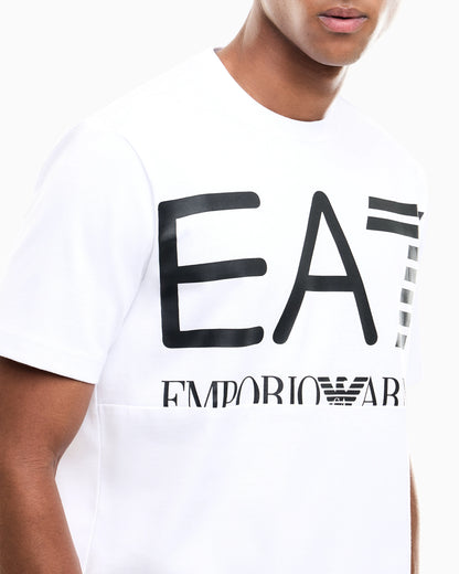 T-shirt Logo Series in cotton jersey with oversized logo
