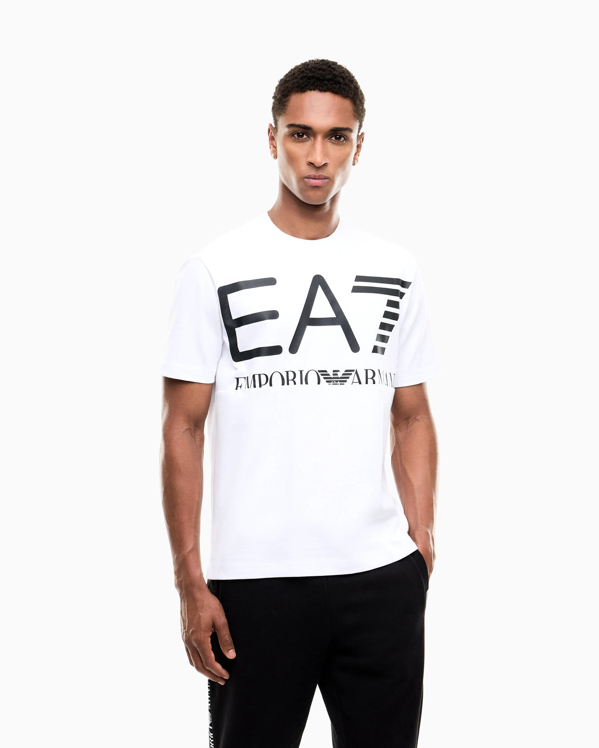 T-shirt Logo Series in cotton jersey with oversized logo