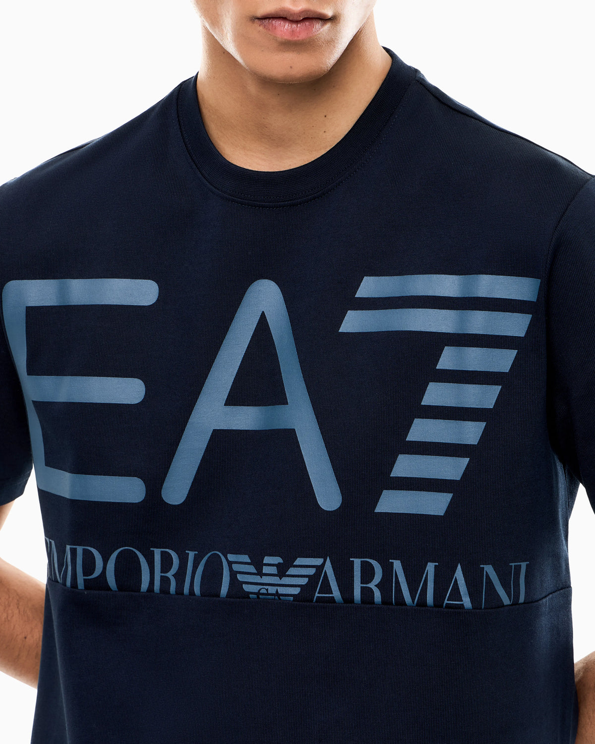 T-shirt Logo Series in cotton jersey with oversized logo