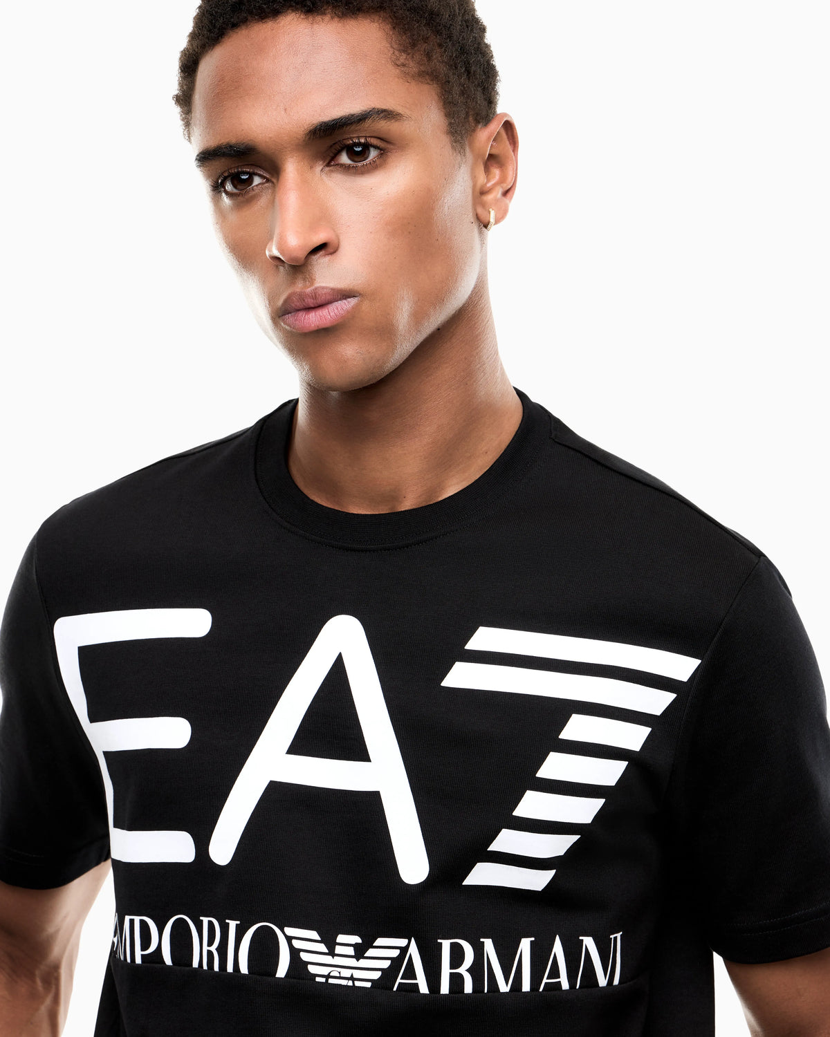 T-shirt Logo Series in cotton jersey with oversized logo