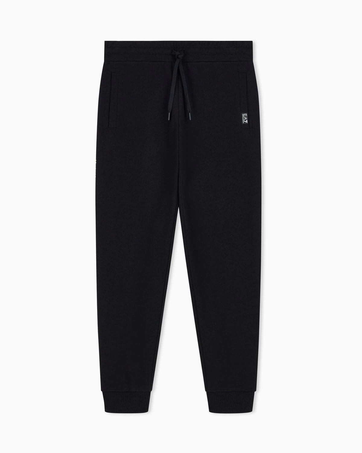 Slim-fit trousers Logo Series in cotton jersey with logo