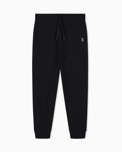 Slim-fit trousers Logo Series in cotton jersey with logo