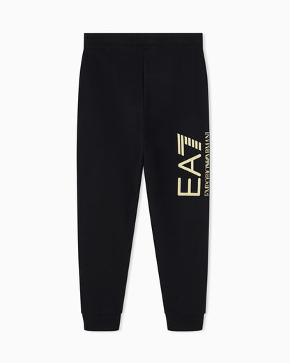 Slim-fit trousers Logo Series in cotton jersey with logo