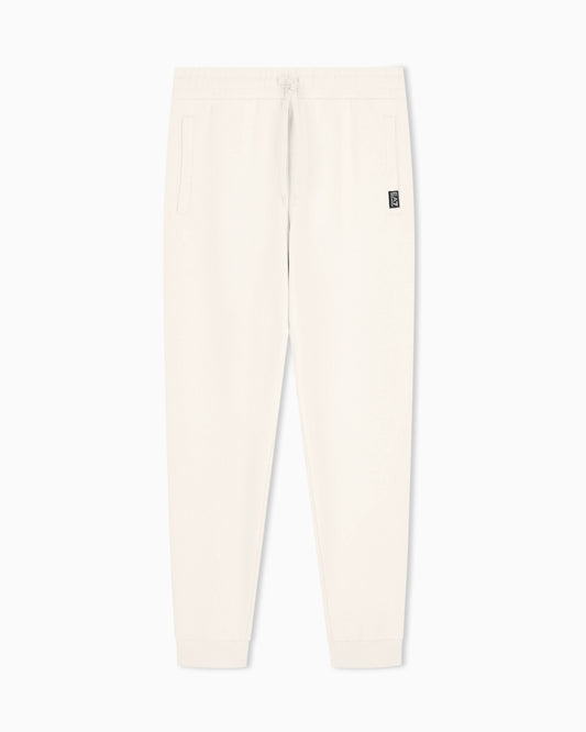 Slim-fit trousers Logo Series in cotton jersey with logo