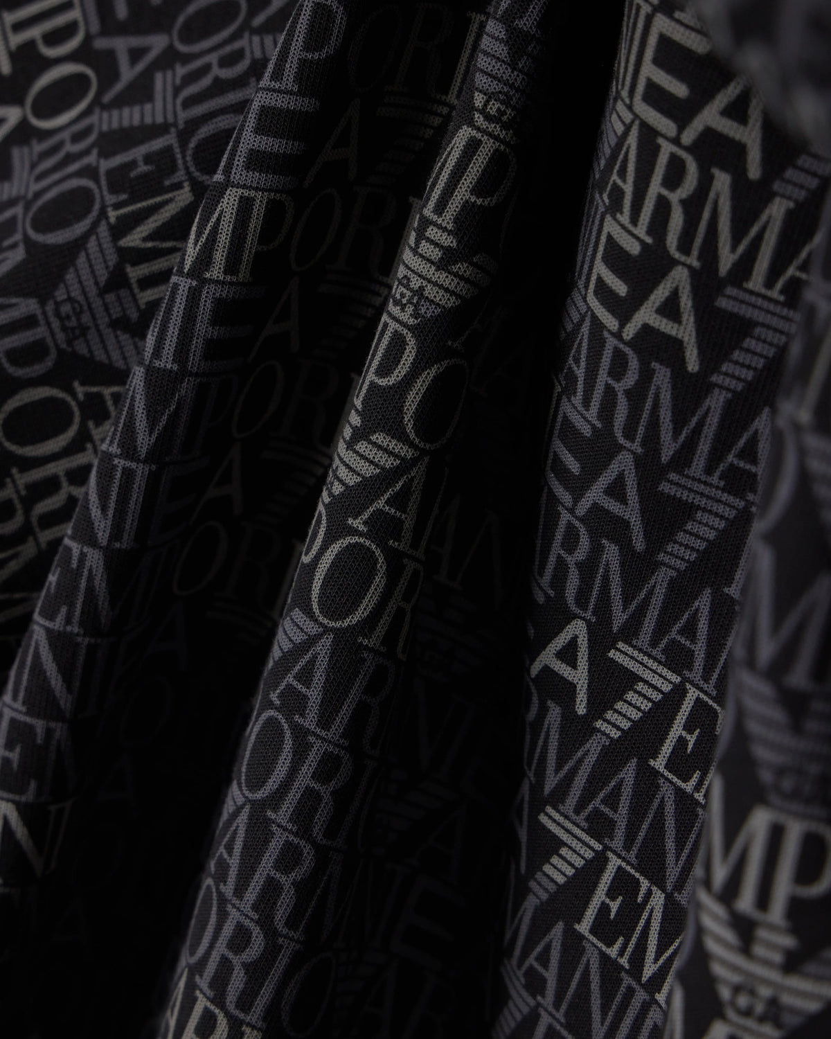 Zip hoodie Logo Series cotton blend jersey monogram